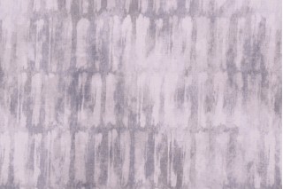 Mill Creek Pandemonium Printed Cotton Drapery Fabric in Frost