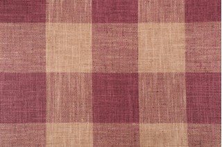 Kaufmann Check Please Woven Decorator Fabric in Lilac
