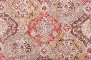 Covington Hathaway Printed Drapery Fabric in Earth