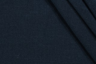 Scalamandre Marquise Grospoint Upholstery Fabric in Navy Blue