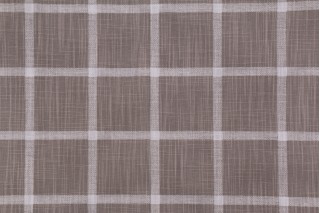 Premier Prints Abbot-Slub Canvas Printed Cotton Drapery Fabric in Ecru
