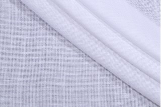 PK Lifestyles Bria Semi-Sheer Drapery Fabric in White