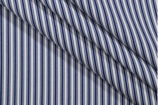 Bella Dura Home Tic High UV Polyester Woven Outdoor Fabric in Royalty Blue