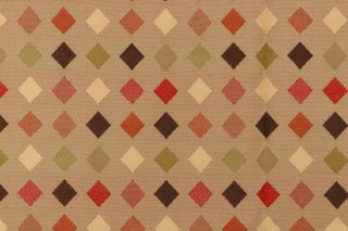 Fonthill Breezeway Woven Polyolefin Outdoor Fabric in Red/Multi/Desert for Scalamandre