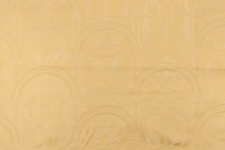 Scalamandre My Lady's Garden Damask Decorator Fabric in Gold