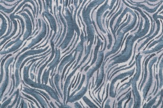 Golding Tigress Woven Chenille Upholstery Fabric in Seaside 