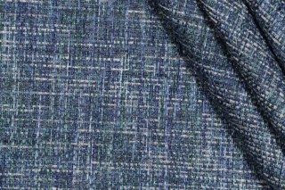 Golding Omega Woven Chenille Decorator Fabric in Lagoon 