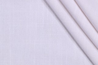 Frey Woven Decorator Fabric in White