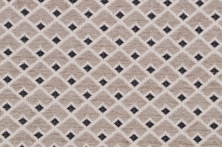 Hattie Woven Chenille Upholstery Fabric in Stone