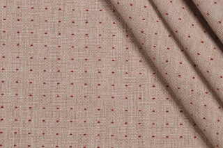 Valdese Weavers Almont Woven Crypton Home Finish Upholstery Fabric in Brick