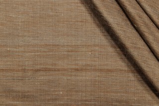 Raja Woven Silk Decorator Fabric in Antique Coin