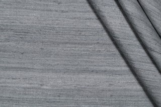 Soprano Silk Decorator Fabric in Slate