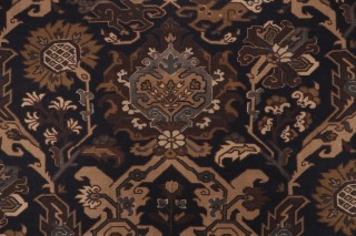 Kovu Printed Drapery Fabric in Onyx
