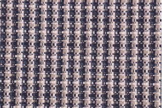 Kaufmann Deck Hand Woven Polypropylene Outdoor Fabric in Midnight (Blue)