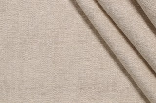 Crypton Granbury High Performance Woven Chenille Upholstery Fabric in Ivory