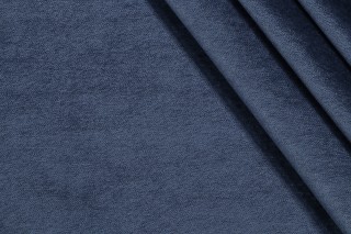 Crypton Artemis High Performance Chenille Upholstery Fabric in Indigo 