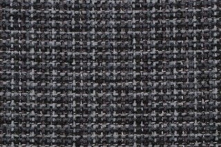 Opuzen Woven Chenille Upholstery Fabric in Ebony