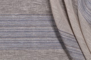 Tasova Sheer Drapery Fabric in Pearl
