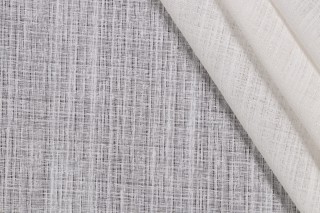 Parks Sheer Drapery Fabric in White