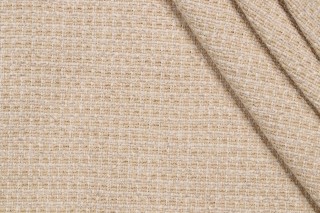 Fonthill Plaza Boucle Woven Chenille Upholstery Fabric in Jute for Scalamandre