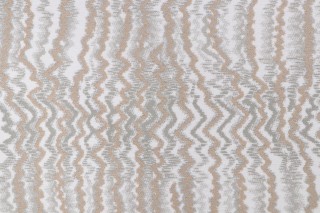 Valdese Weavers Lignite Woven Chenille Outdoor Fabric in Dune