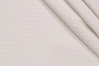 Cricketer Woven Upholstery Fabric in Ivory