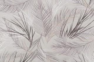 Richloom Swept Away Embroidered Decorator Fabric in Fog