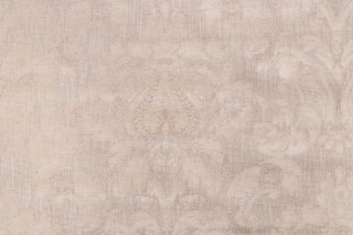Kent Woven Chenille Damask Upholstery Fabric in Natural