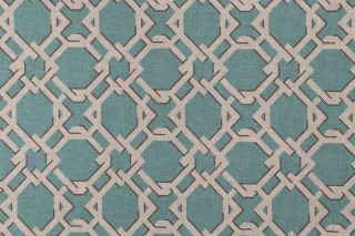 Scalamandre Keenland Printed Cotton Blend Drapery Fabric in Horizon