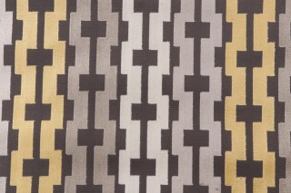 Hercules Woven Velvet Upholstery Fabric in Multi 