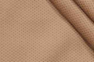 Scalamandre Woven Chenille Upholstery Fabric in Latte 