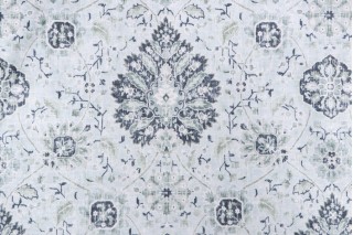 Kaufmann Shanaya Printed Chenille Decorator Fabric in Sea Breeze