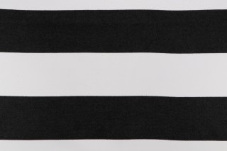 Sunbrella Woven Solution Dyed Acrylic Chenille Outdoor Fabric in Black