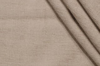 Crypton Granbury High Performance Chenille Upholstery Fabric in Flax