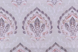 Crypton Indira High Performance Printed Drapery Fabric in Hemp
