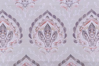 Crypton Indira High Performance Printed Drapery Fabric in Hemp