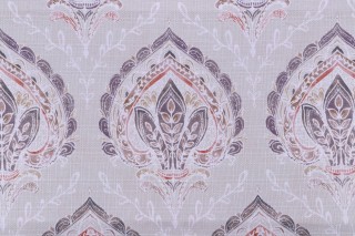 Crypton Indira High Performance Printed Drapery Fabric in Hemp