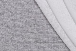 Meadow Breeze Sheer Drapery Fabric in Winter