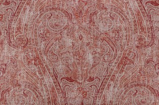 P Kaufmann Sovereignty Circle Printed Linen Blend Drapery Fabric in Harvest