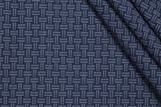 Marlatex Truro Denim Decorator Fabric in Cobalt