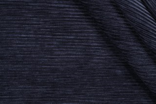 Ridges Woven Corduroy Upholstery Fabric in Atlantic