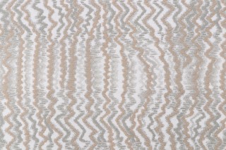 Valdese Weavers Lignite Woven Chenille Outdoor Fabric in Dune