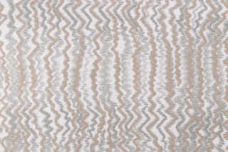 Valdese Weavers Lignite Woven Chenille Outdoor Fabric in Dune