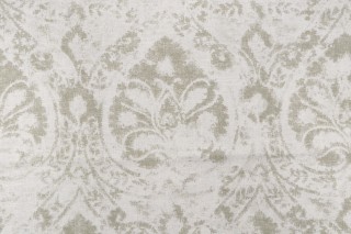 P Kaufmann Fiorano Cir Printed Linen Drapery Fabric in Celery