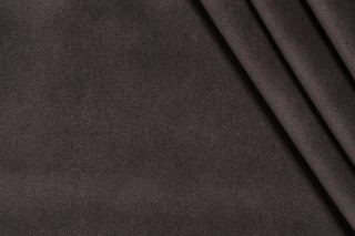 Valdese Weavers Banks Velvet Upholstery Fabric in Charcoal