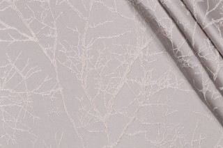 Tamah Woven Decorator Fabric in Pearl Grey
