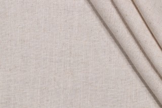 Covington Linden Linen Blend Drapery Fabric in Linen