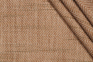 Trousseau Flicker Woven Upholstery Fabric in Toffee