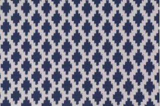Covington Bach Woven Polypropylene Outdoor Fabric in 557 Dark Denim