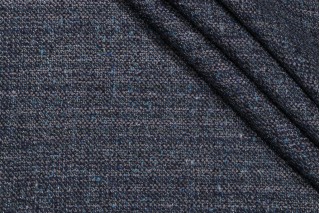 Keeper Woven Upholstery Fabric in Midnight